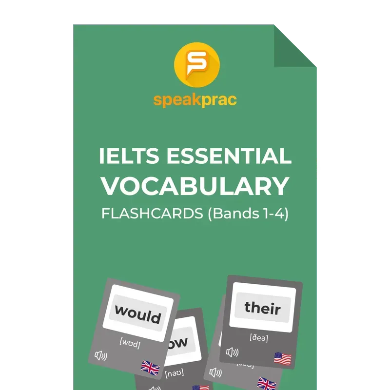 IELTS Essential Vocabulary Flashcards