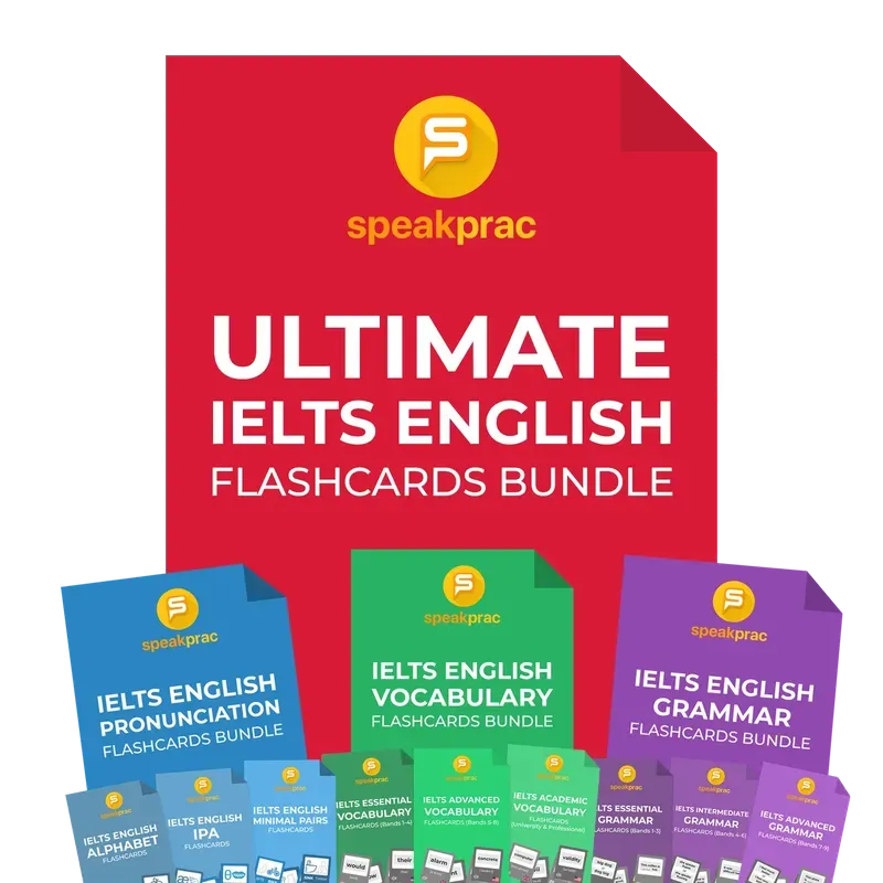 Ultimate IELTS Flashcards Bundle
