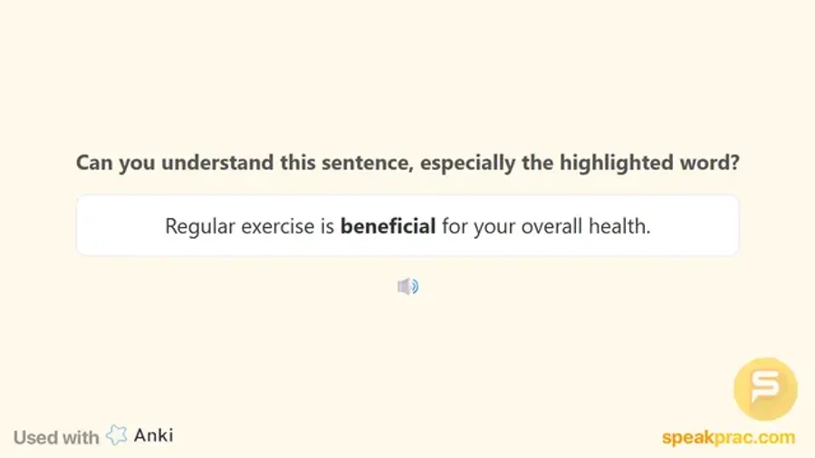 Advanced Vocabulary Flashcard Examples
